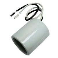 HID LAMP HOLDER - MOGUL BASE - WHITE CERAMIC