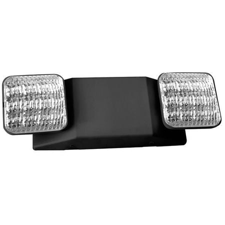 LED Emergency Light, White/Black
