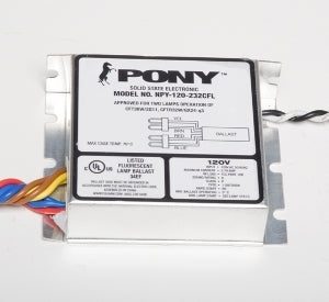 Fulham NPY-120-232-CFL Pony 2x39W CFL 4-Pin Ballast