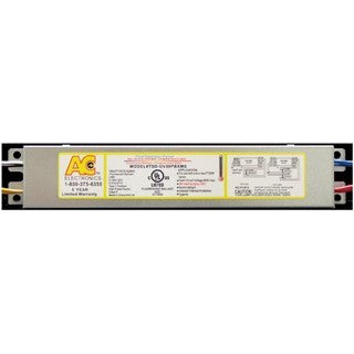 AC Ballast TSD-UV40T8MS - 1 or 2 lamps - 40w CFL lamps - 120/277v