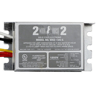 Fulham WH2-120-C WorkHorse CFL Adaptable Ballast - HPF
