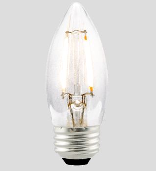 Green Creative (98242) 3.3FB11DIM/927/E26 - Filament Candle